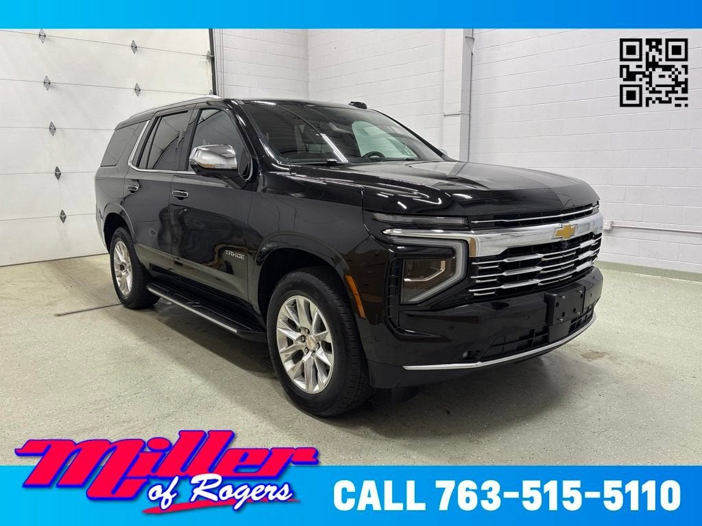 Black 2025 Chevrolet Tahoe SUV / Crossover Four-Wheel Drive Automatic