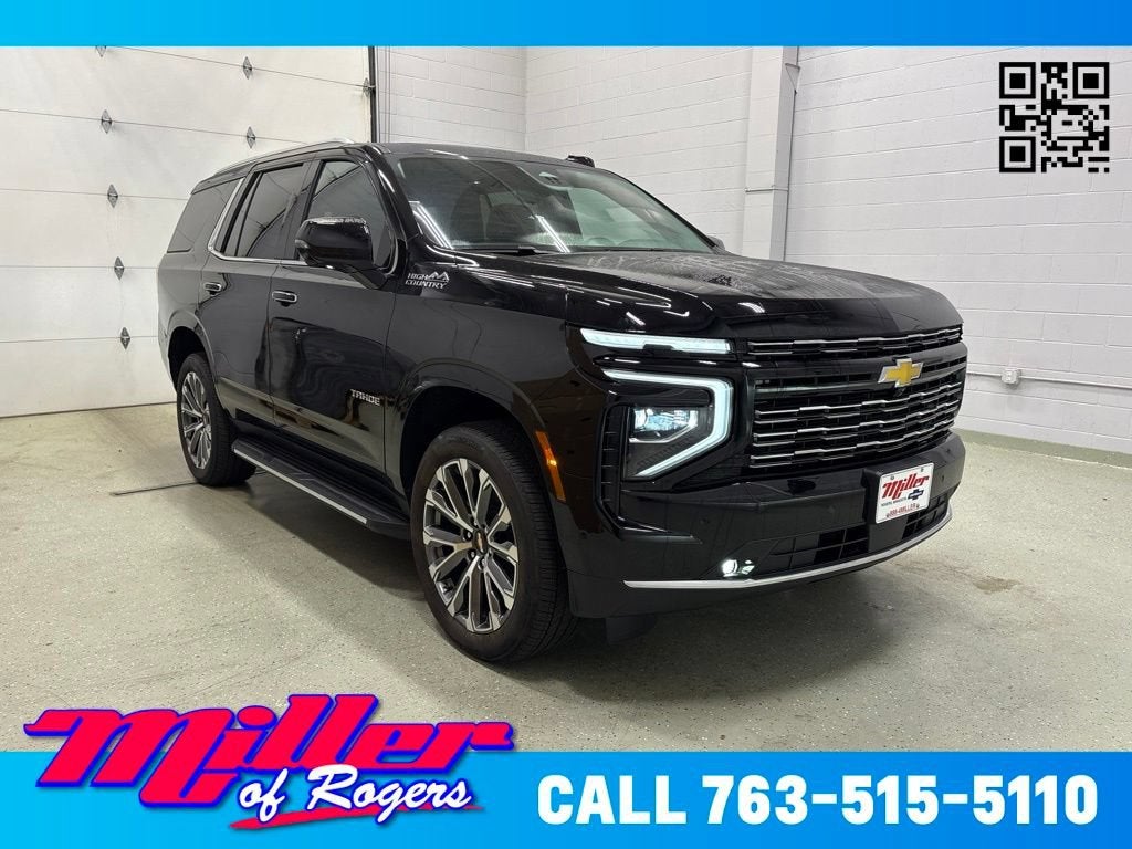 Black 2026 Chevrolet Tahoe SUV / Crossover Four-Wheel Drive Automatic
