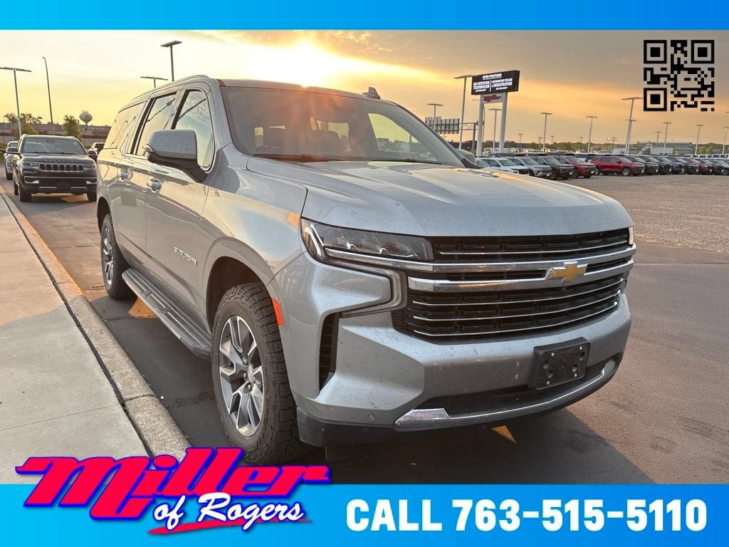Sterling Gray Metallic 2024 Chevrolet Suburban SUV / Crossover Four-Wheel Drive Automatic