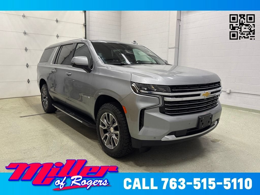 Sterling Gray Metallic 2024 Chevrolet Suburban SUV / Crossover Four-Wheel Drive Automatic