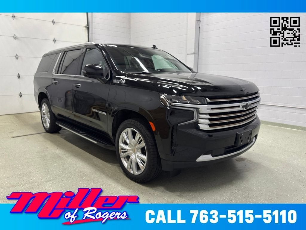 Black 2023 Chevrolet Suburban SUV / Crossover Four-Wheel Drive Automatic