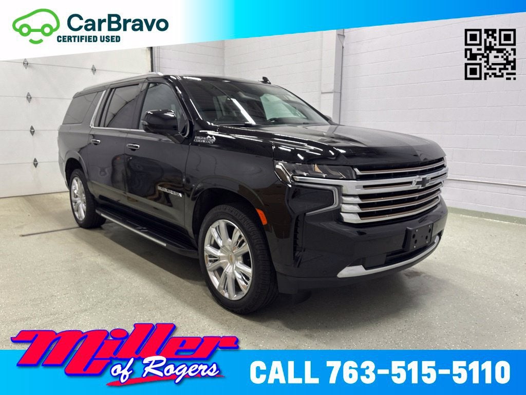 Black 2023 Chevrolet Suburban SUV / Crossover Four-Wheel Drive Automatic