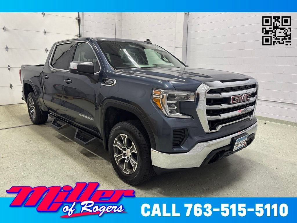 Gray 2019 GMC Sierra 1500 Pickup Truck Four-Wheel Drive Automatic