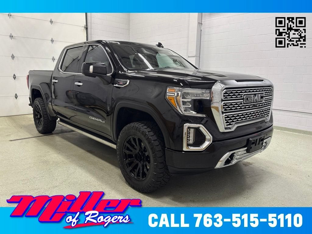 Black 2021 GMC Sierra 1500 Pickup Truck Four-Wheel Drive Automatic