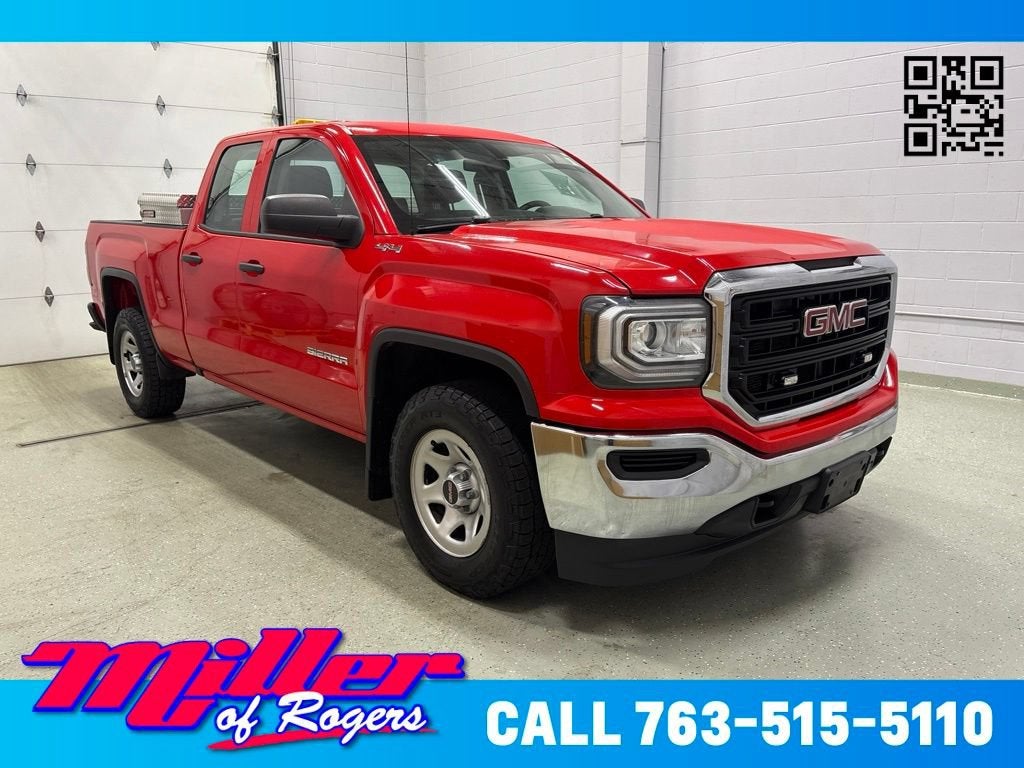 Cardinal Red 2016 GMC Sierra 1500 Pickup Truck Four-Wheel Drive Automatic