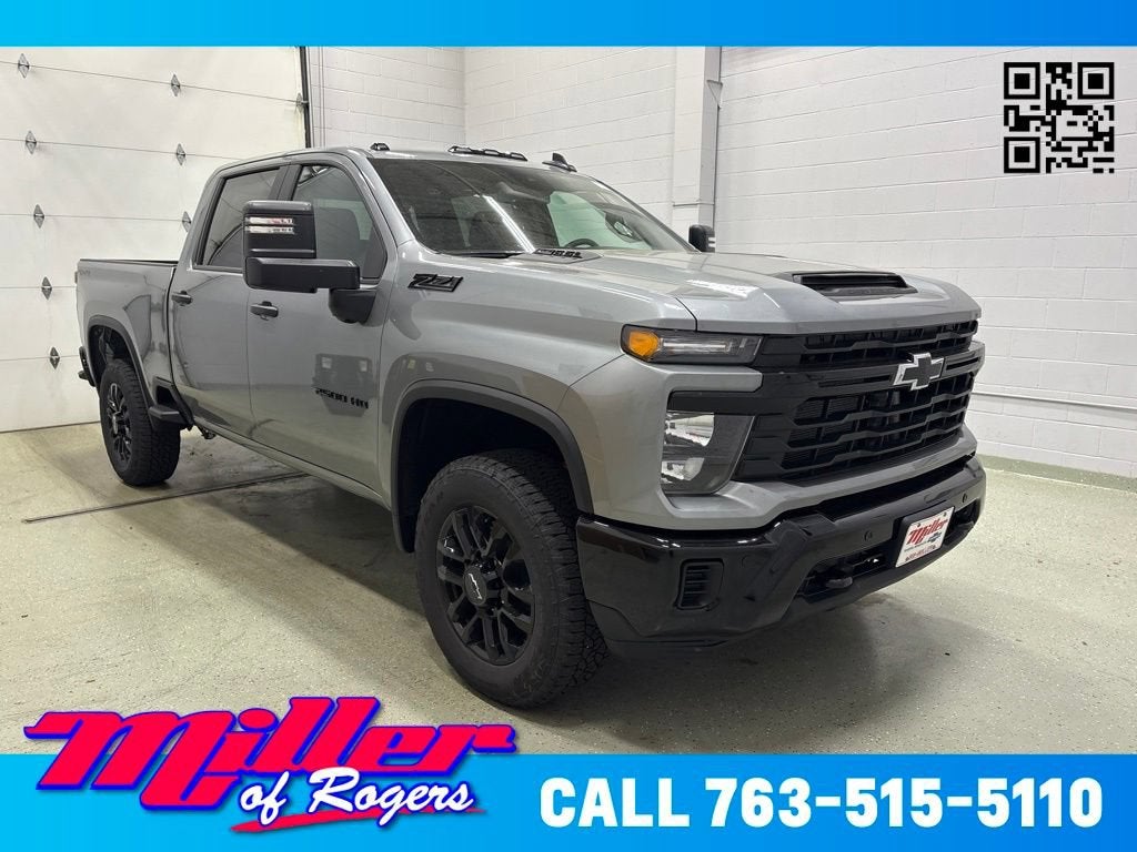 Sterling Gray Metallic 2026 Chevrolet Silverado 2500HD Pickup Truck Four-Wheel Drive Automatic