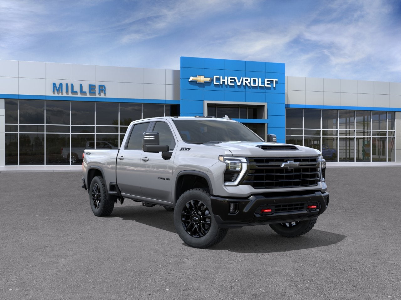 Sterling Gray Metallic 2026 Chevrolet Silverado 3500HD Pickup Truck Four-Wheel Drive Automatic