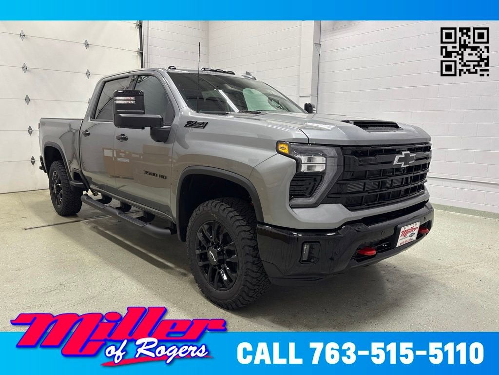 Sterling Gray Metallic 2026 Chevrolet Silverado 3500HD Pickup Truck Four-Wheel Drive Automatic
