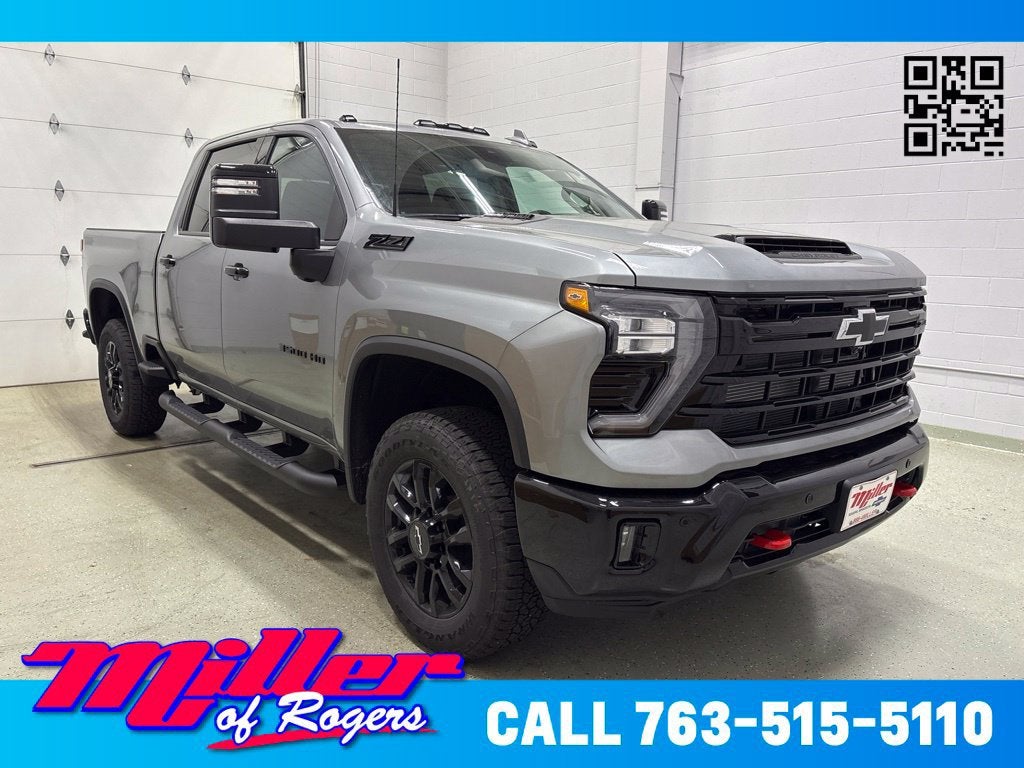 Sterling Gray Metallic 2026 Chevrolet Silverado 3500HD Pickup Truck Four-Wheel Drive Automatic