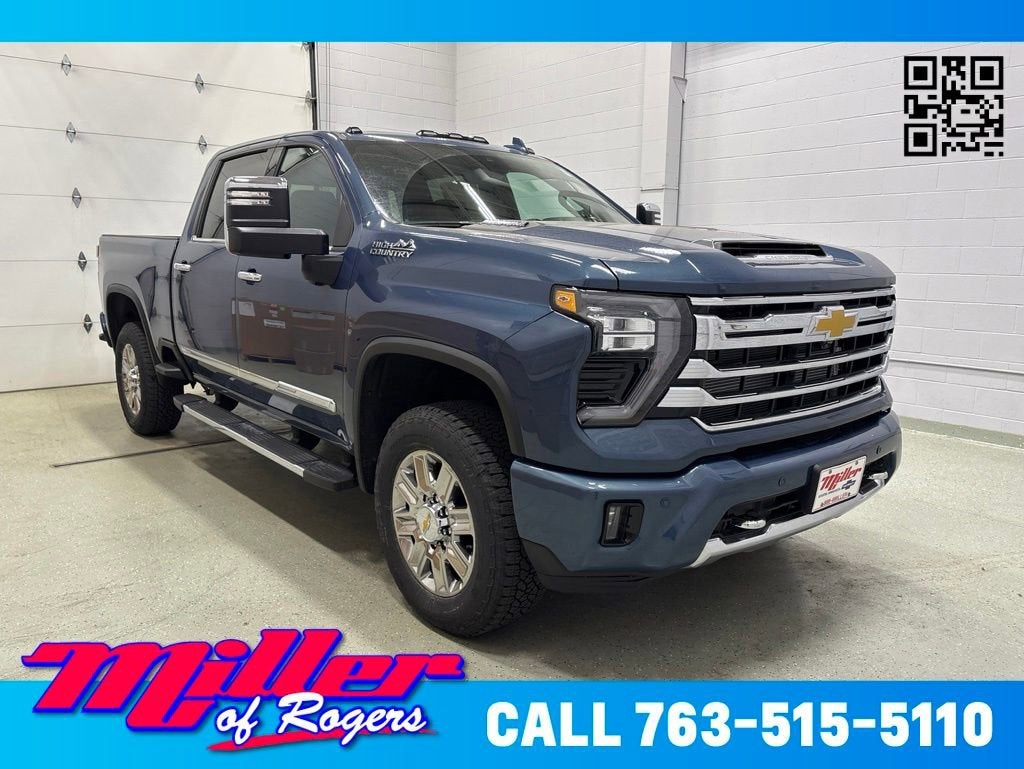 Lakeshore Blue Metallic 2026 Chevrolet Silverado 3500HD Pickup Truck Four-Wheel Drive Automatic