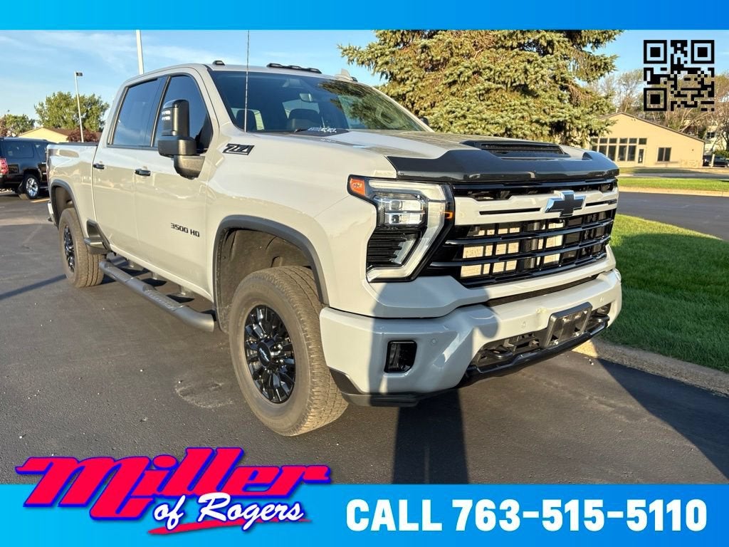 Slate Gray Metallic 2024 Chevrolet Silverado 3500HD Pickup Truck Four-Wheel Drive Automatic