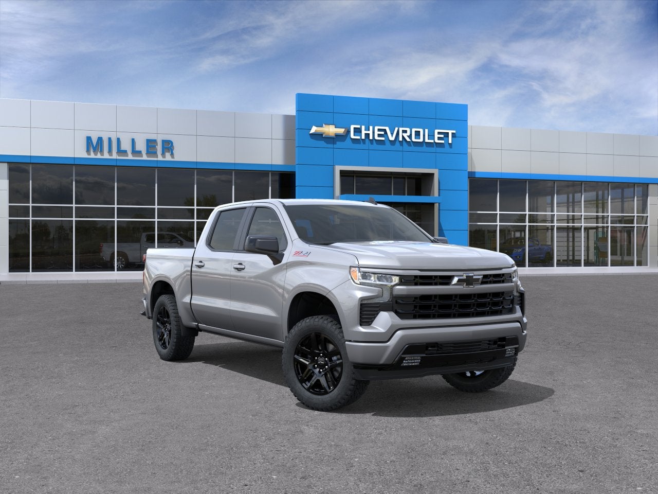 Sterling Gray Metallic 2026 Chevrolet Silverado 1500 Pickup Truck Four-Wheel Drive Automatic