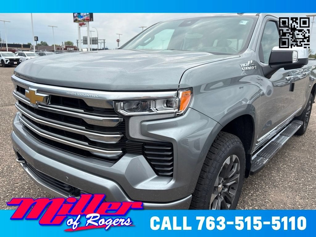 Sterling Gray Metallic 2026 Chevrolet Silverado 1500 Pickup Truck Four-Wheel Drive Automatic
