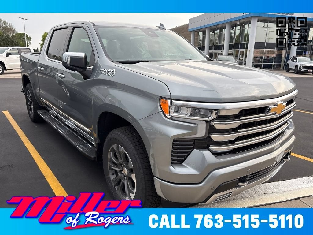Sterling Gray Metallic 2026 Chevrolet Silverado 1500 Pickup Truck Four-Wheel Drive Automatic