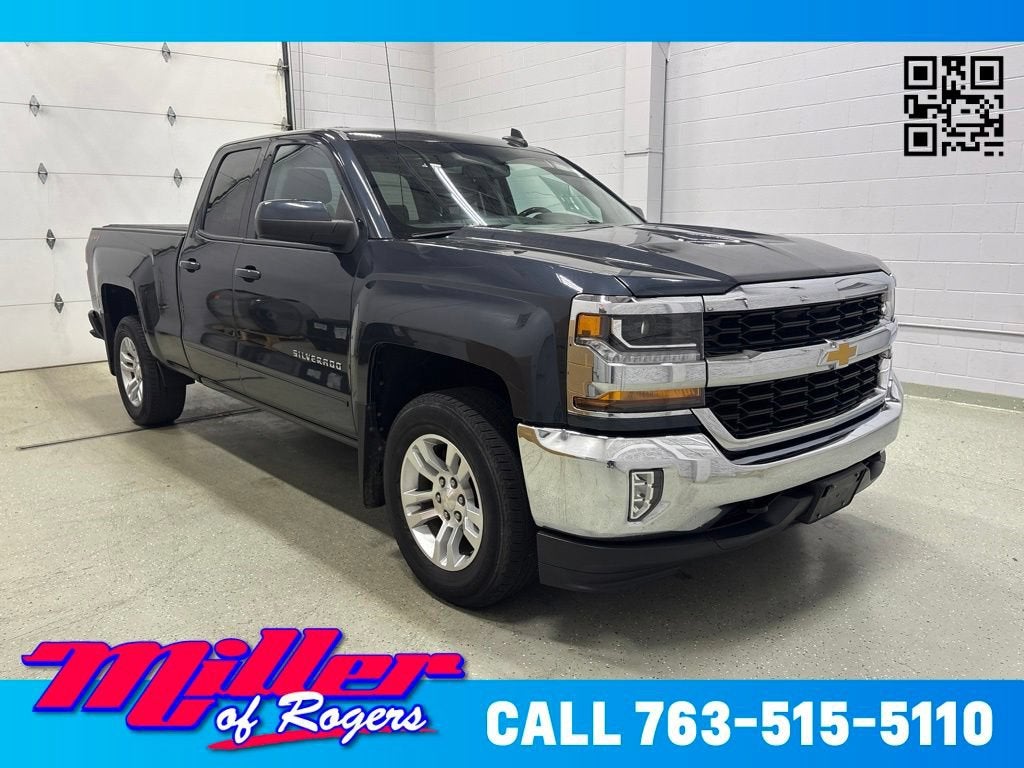 Gray (Graphite Metallic) 2019 Chevrolet Silverado 1500 Pickup Truck Four-Wheel Drive Automatic