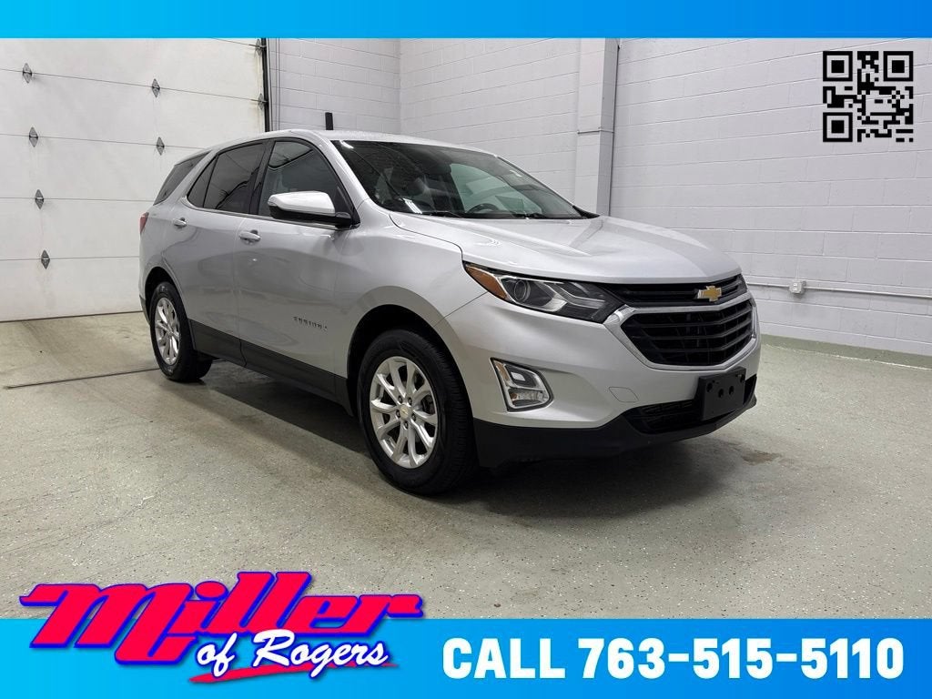 Silver Ice Metallic 2019 Chevrolet Equinox SUV / Crossover Four-Wheel Drive Automatic