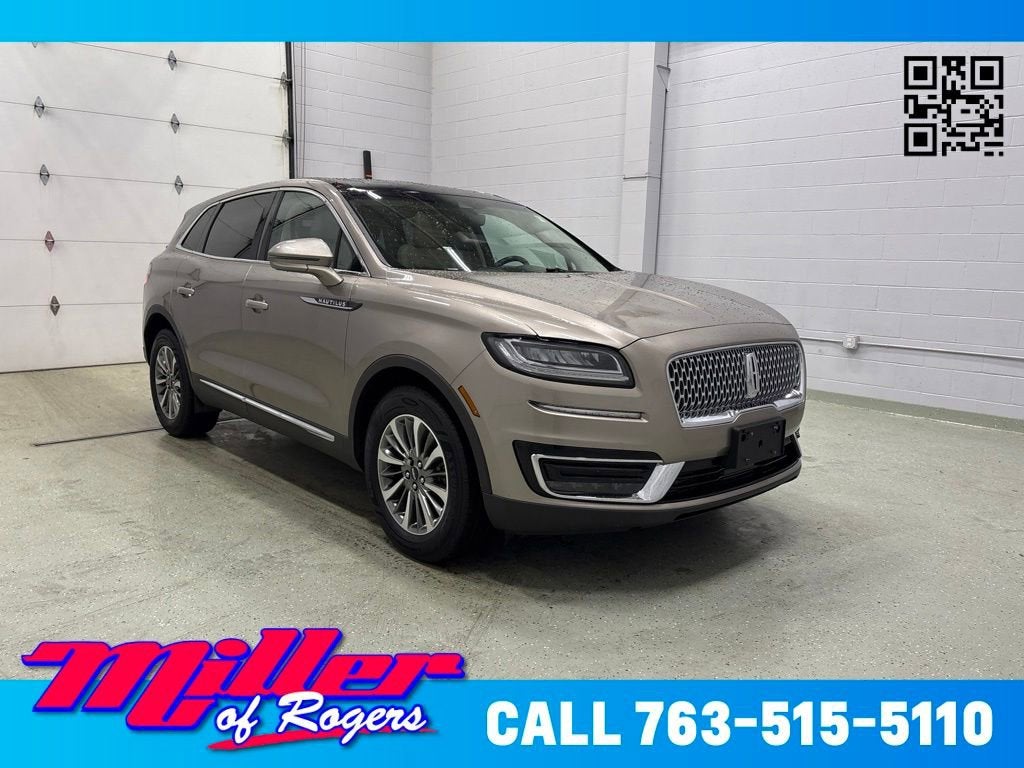 Brown (Beige) 2019 Lincoln Nautilus SUV / Crossover All-Wheel Drive 8-Speed Automatic
