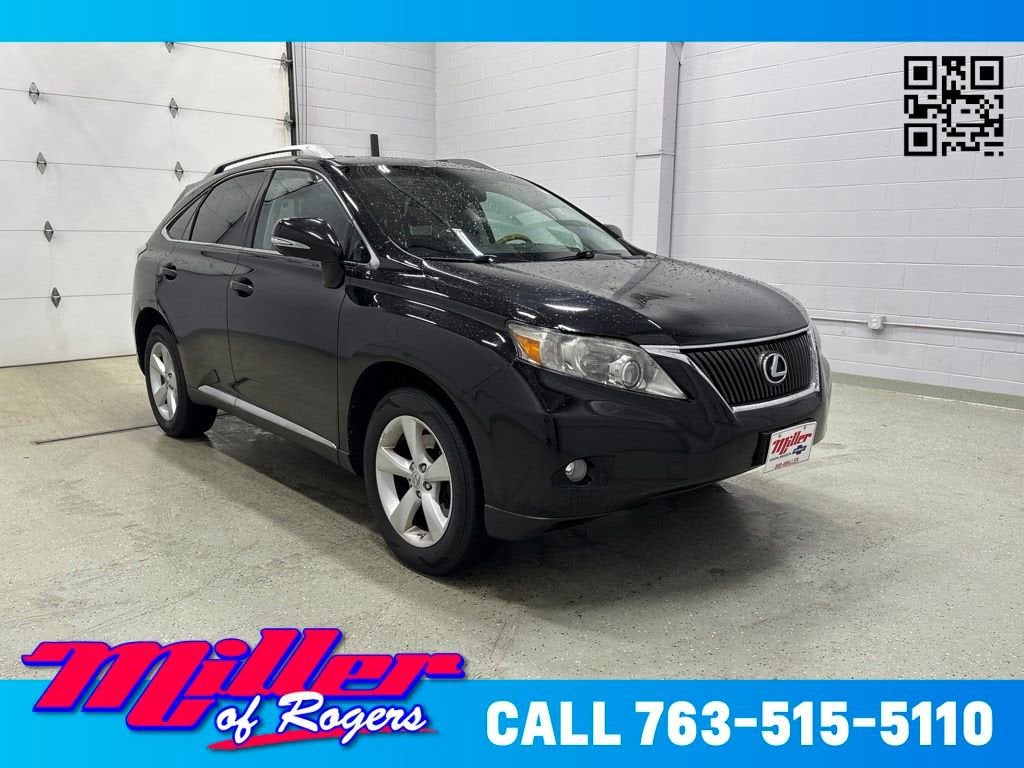 Black 2010 Lexus RX SUV / Crossover All-Wheel Drive 6-Speed Automatic