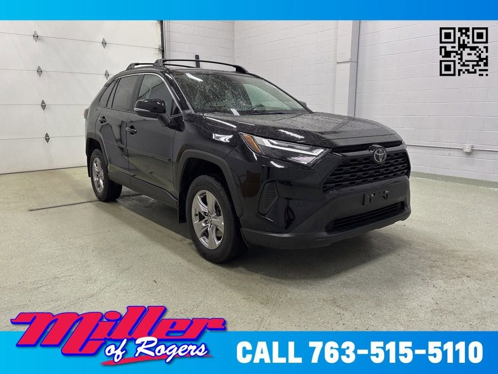 Black 2023 Toyota RAV4 SUV / Crossover Front-Wheel Drive 8-Speed Automatic