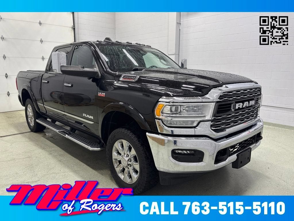 Black 2022 RAM 2500 Pickup Truck Four-Wheel Drive Automatic