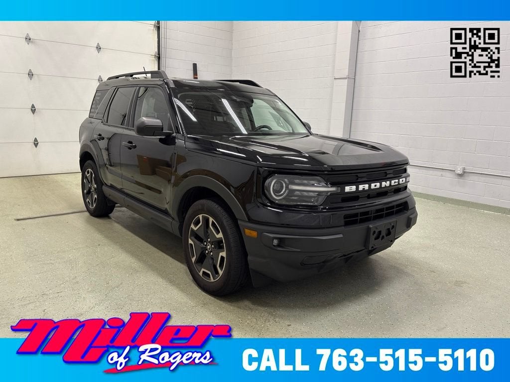 Black 2021 Ford Bronco Sport SUV / Crossover All-Wheel Drive 