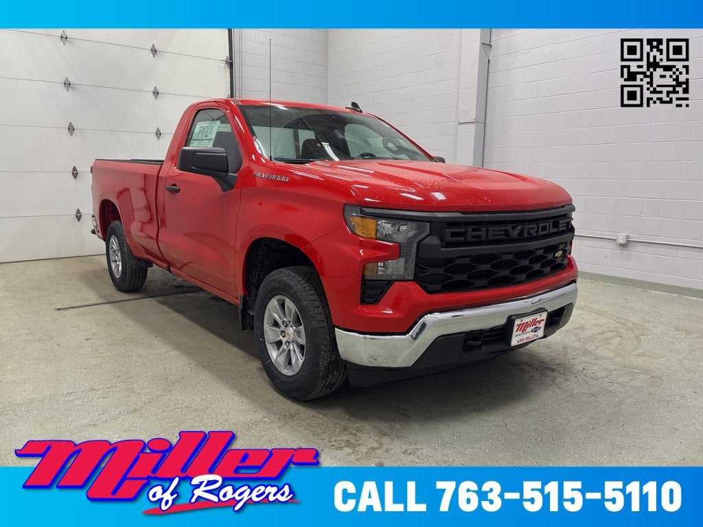 Red Hot 2026 Chevrolet Silverado 1500 Pickup Truck 4X2 Automatic