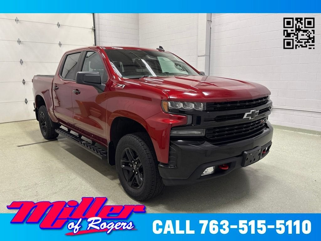Cajun Red Tintcoat 2020 Chevrolet Silverado 1500 Pickup Truck Four-Wheel Drive Automatic