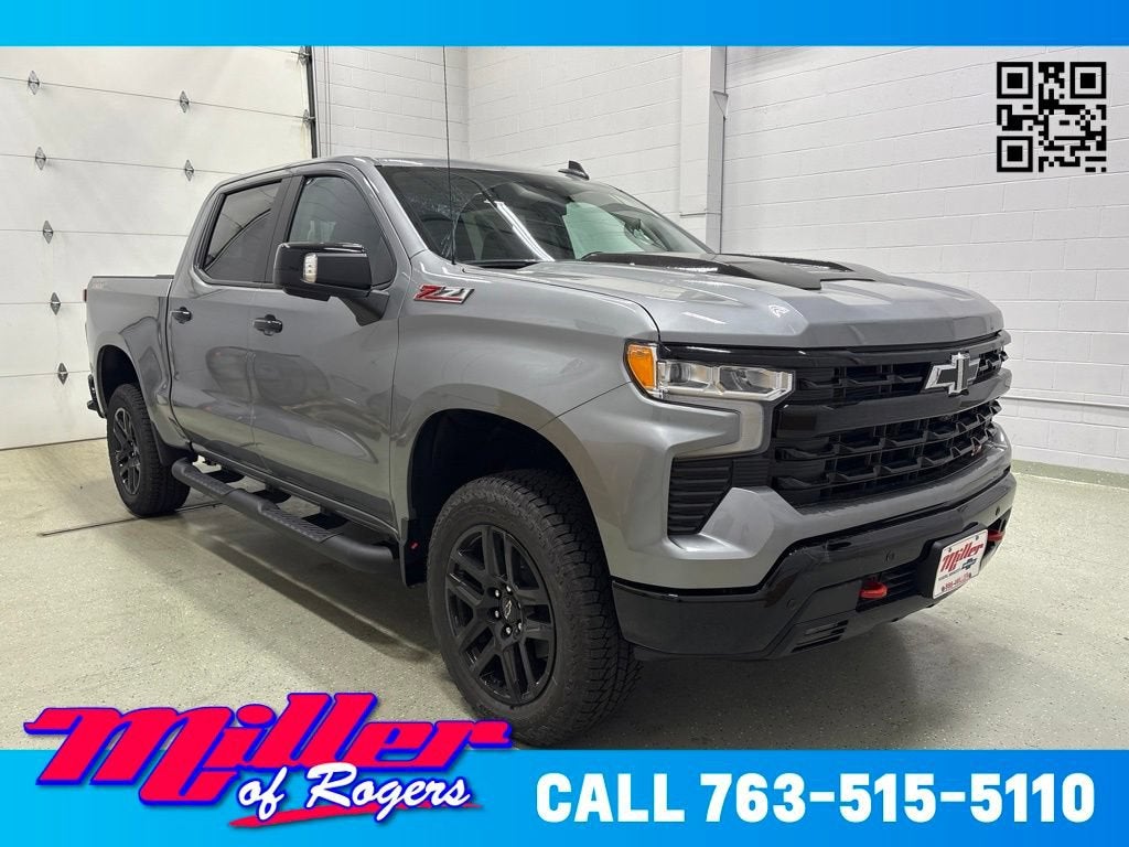 Sterling Gray Metallic 2026 Chevrolet Silverado 1500 Pickup Truck Four-Wheel Drive Automatic