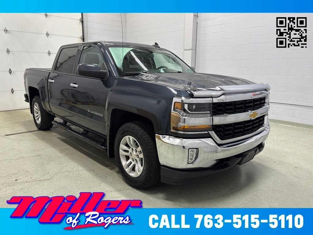 Gray (Graphite Metallic) 2017 Chevrolet Silverado 1500 Pickup Truck Four-Wheel Drive Automatic