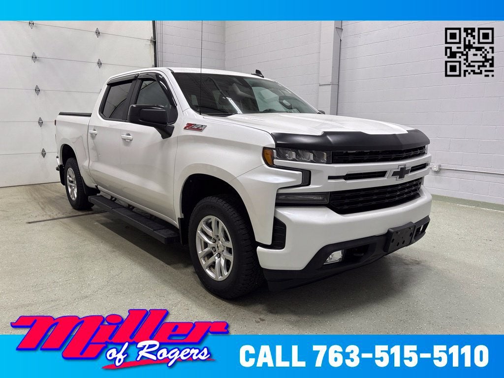 White (Iridescent Pearl Tricoat) 2019 Chevrolet Silverado 1500 Pickup Truck Four-Wheel Drive Automatic