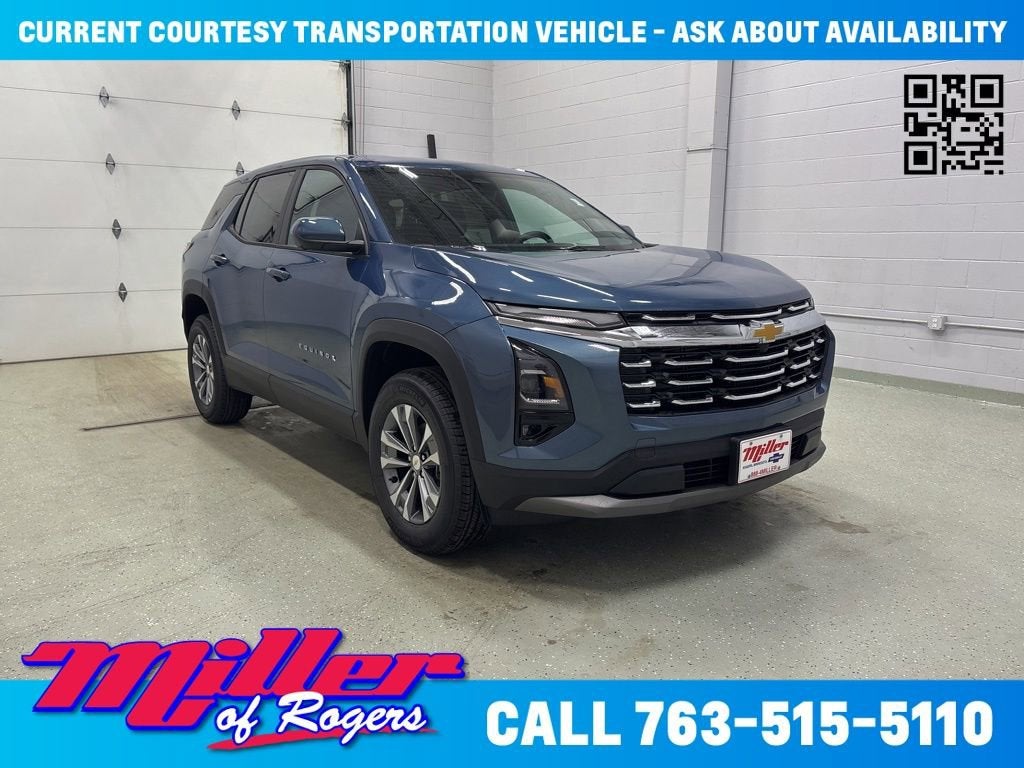 Lakeshore Blue Metallic 2026 Chevrolet Equinox SUV / Crossover Four-Wheel Drive Automatic