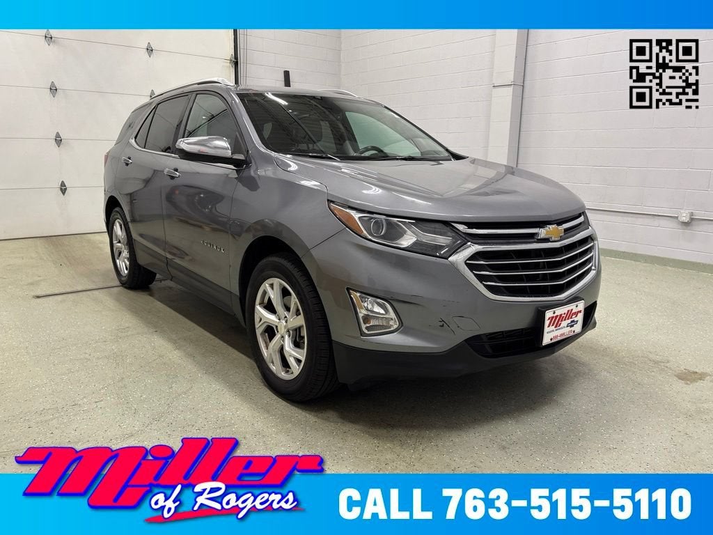 Gray (Satin Steel Metallic) 2018 Chevrolet Equinox SUV / Crossover Four-Wheel Drive Automatic