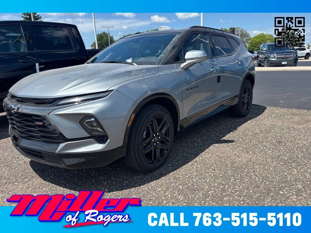 Sterling Gray Metallic 2026 Chevrolet Blazer SUV / Crossover All-Wheel Drive Automatic