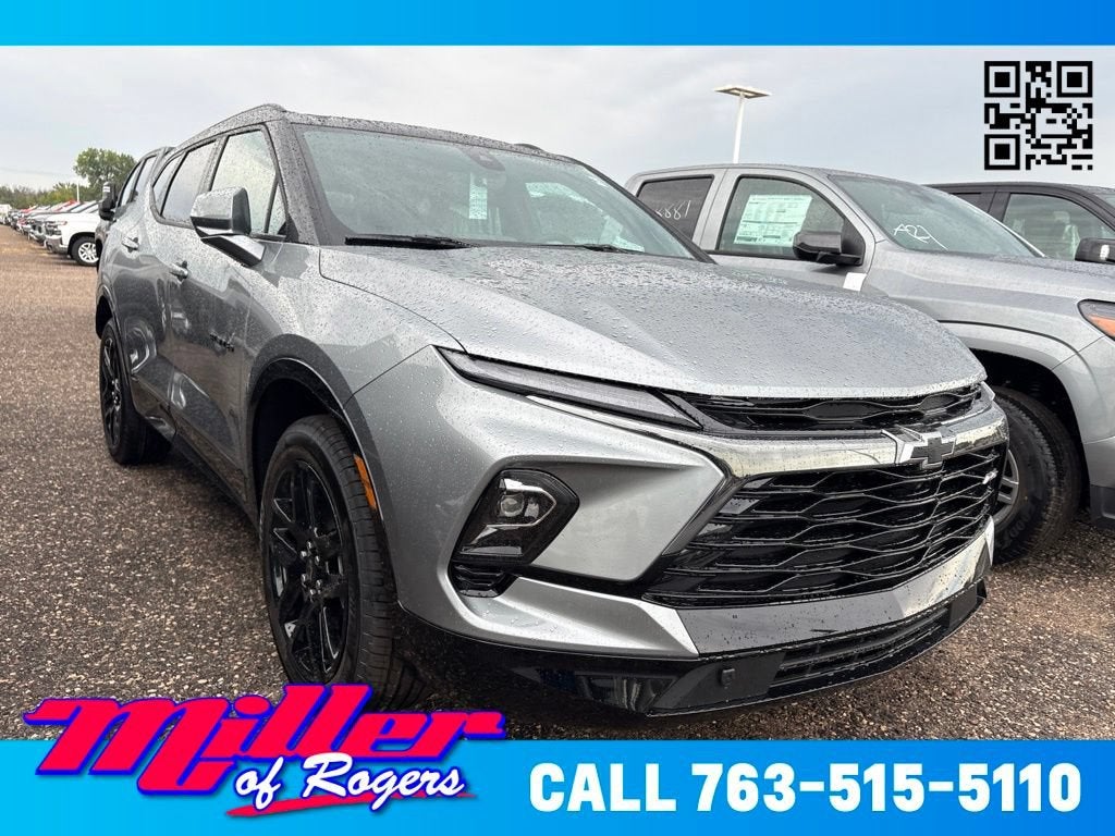 Sterling Gray Metallic 2026 Chevrolet Blazer SUV / Crossover All-Wheel Drive Automatic