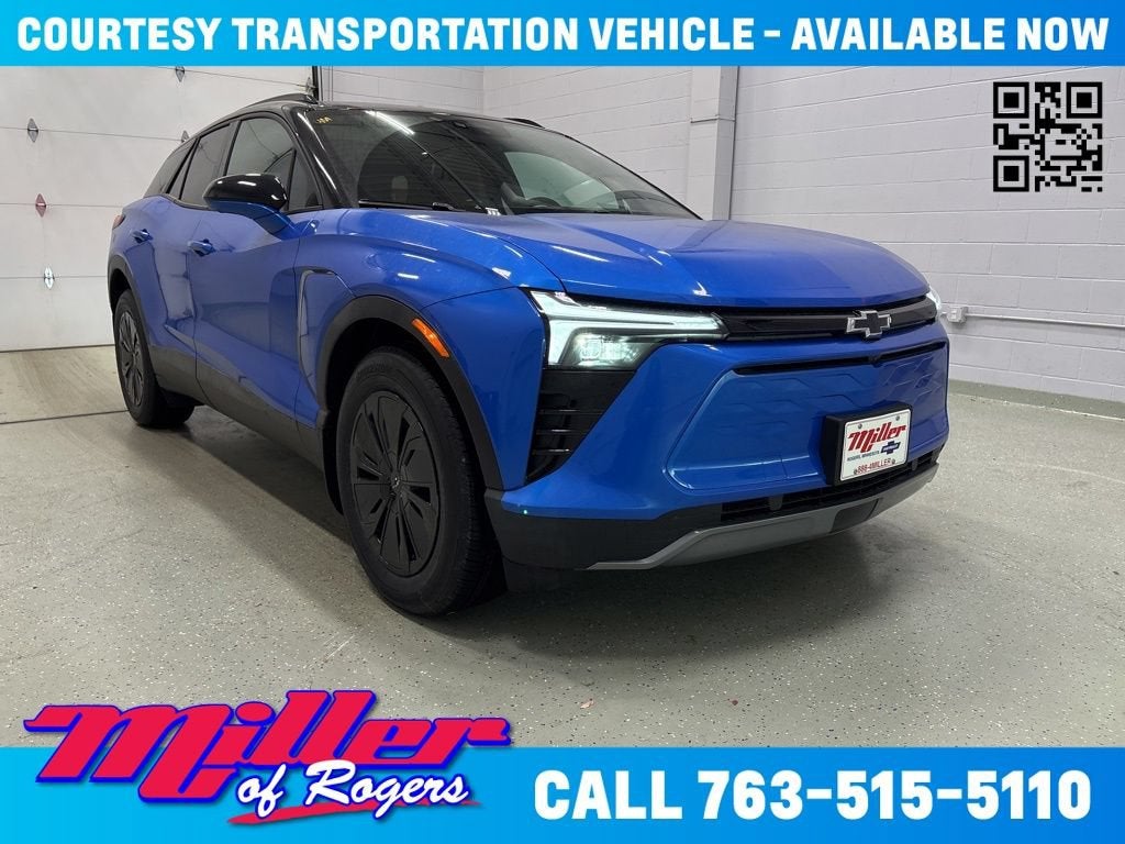 Riptide Blue Metallic 2026 Chevrolet Blazer EV SUV / Crossover All-Wheel Drive Automatic