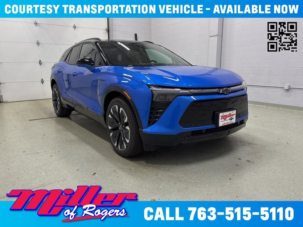 Riptide Blue Metallic 2026 Chevrolet Blazer EV SUV / Crossover All-Wheel Drive Automatic