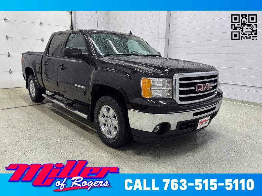 Onyx Black 2012 GMC Sierra 1500 Pickup Truck Four-Wheel Drive Automatic