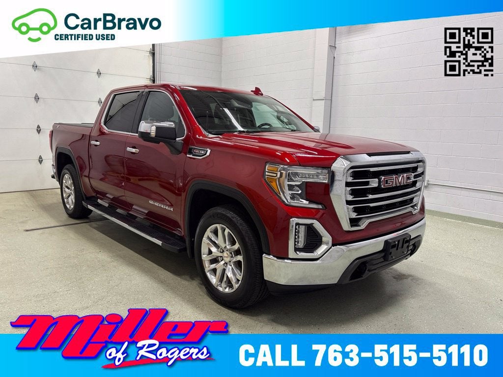 Cayenne Red Tintcoat 2021 GMC Sierra 1500 Pickup Truck Four-Wheel Drive Automatic