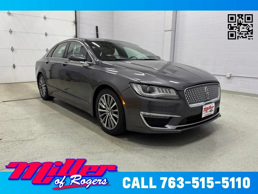Gray 2020 Lincoln MKZ Sedan Front-Wheel Drive Automatic