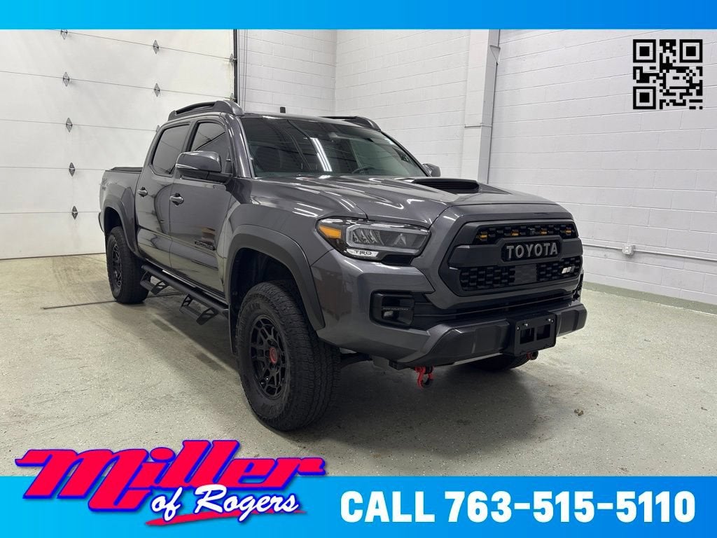 Gray 2022 Toyota Tacoma Pickup Truck Four-Wheel Drive 6-Speed Automatic