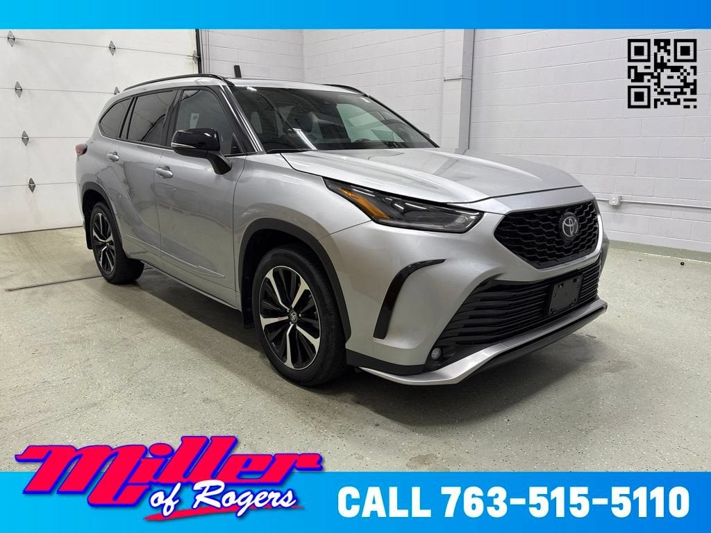 Silver 2021 Toyota Highlander SUV / Crossover All-Wheel Drive 