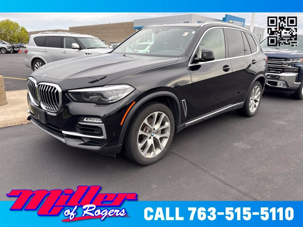 Black 2020 BMW X5 SUV / Crossover All-Wheel Drive 