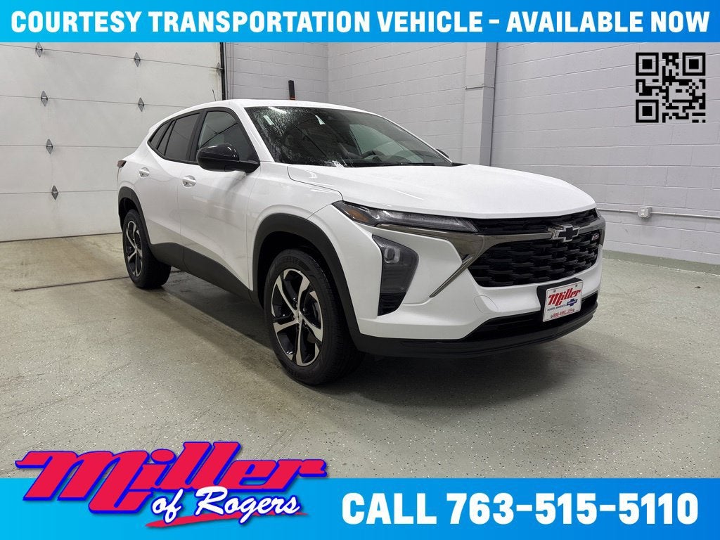 Summit White 2026 Chevrolet Trax SUV / Crossover Front-Wheel Drive Automatic