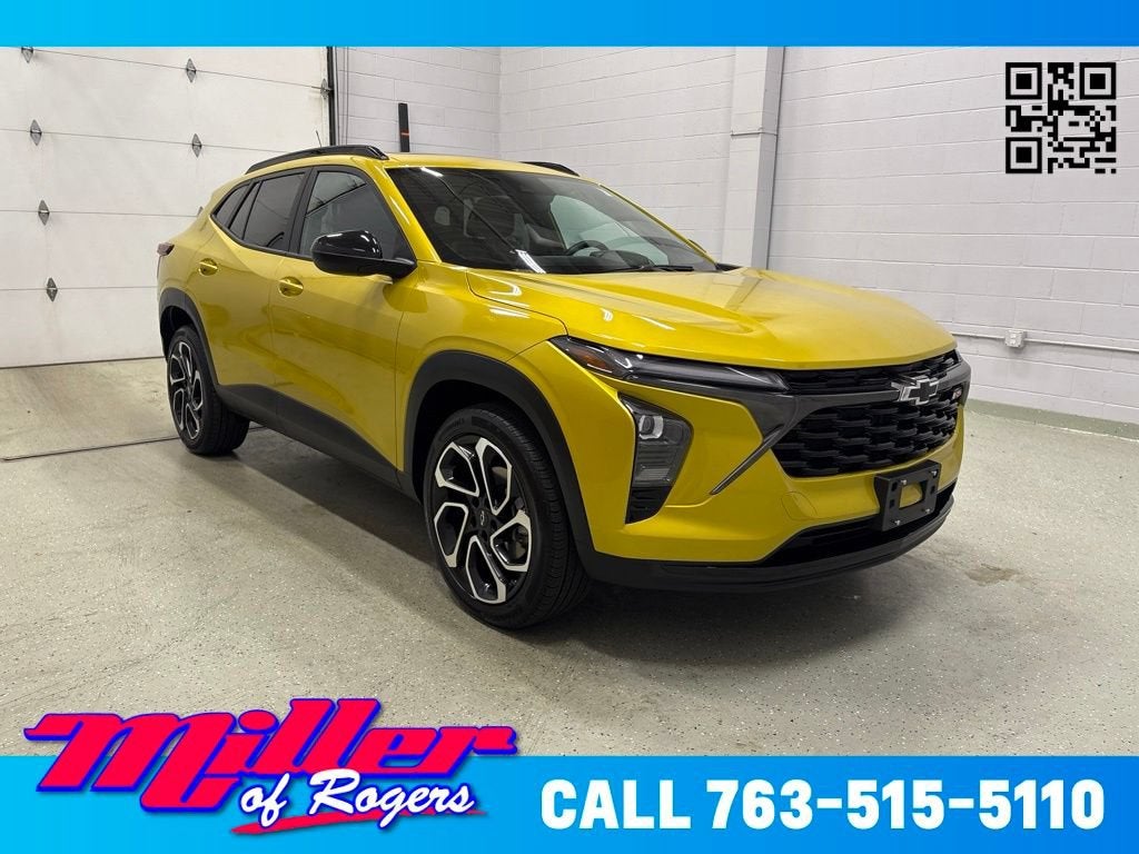 Nitro Yellow Metallic 2024 Chevrolet Trax SUV / Crossover Front-Wheel Drive Automatic