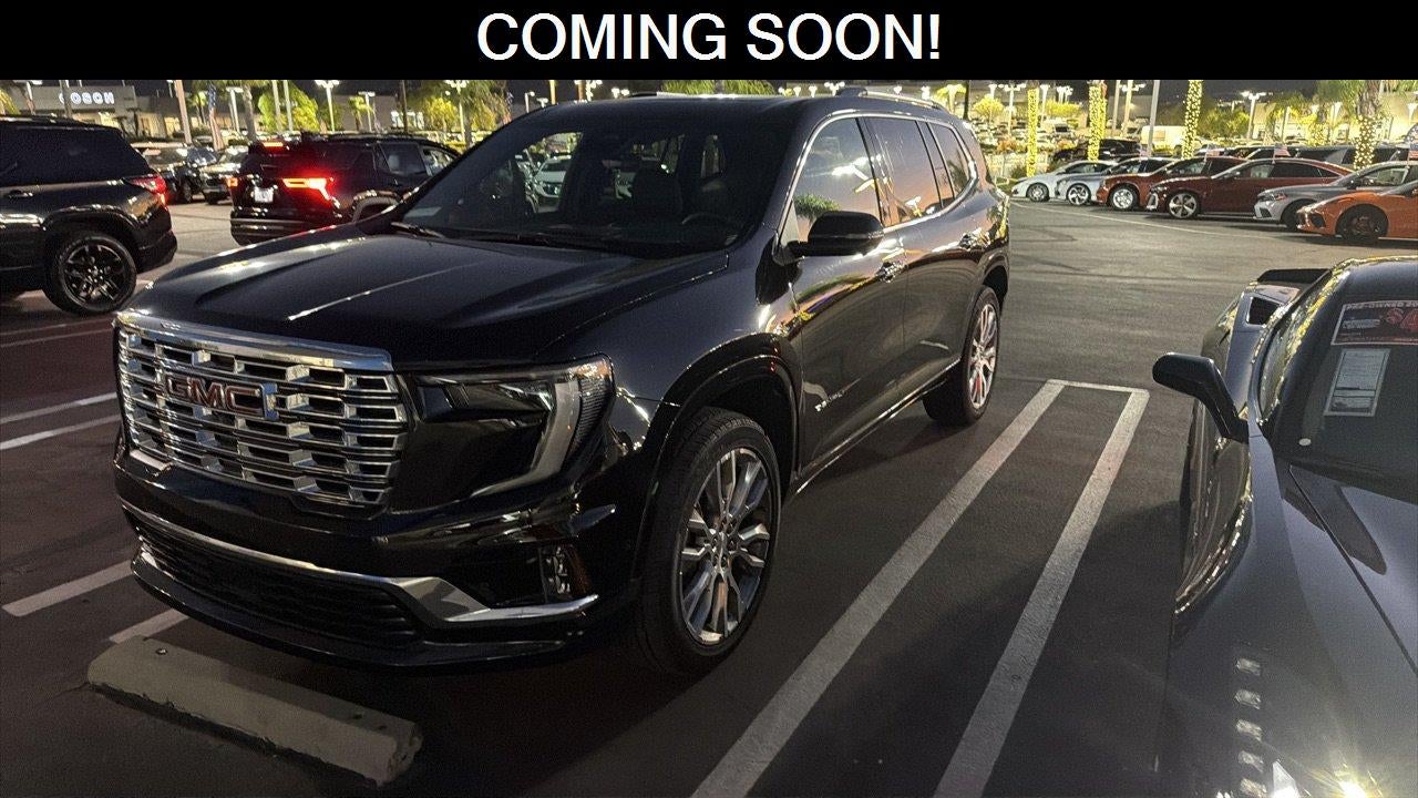 Black (Ebony Twilight Metallic) 2026 GMC Acadia SUV / Crossover Four-Wheel Drive Automatic