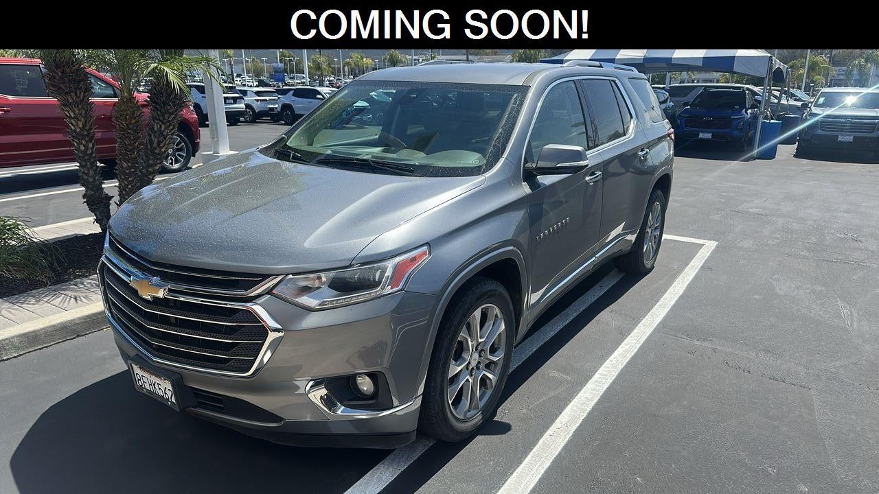 Gray (Satin Steel Metallic) 2018 Chevrolet Traverse SUV / Crossover Front-Wheel Drive Automatic