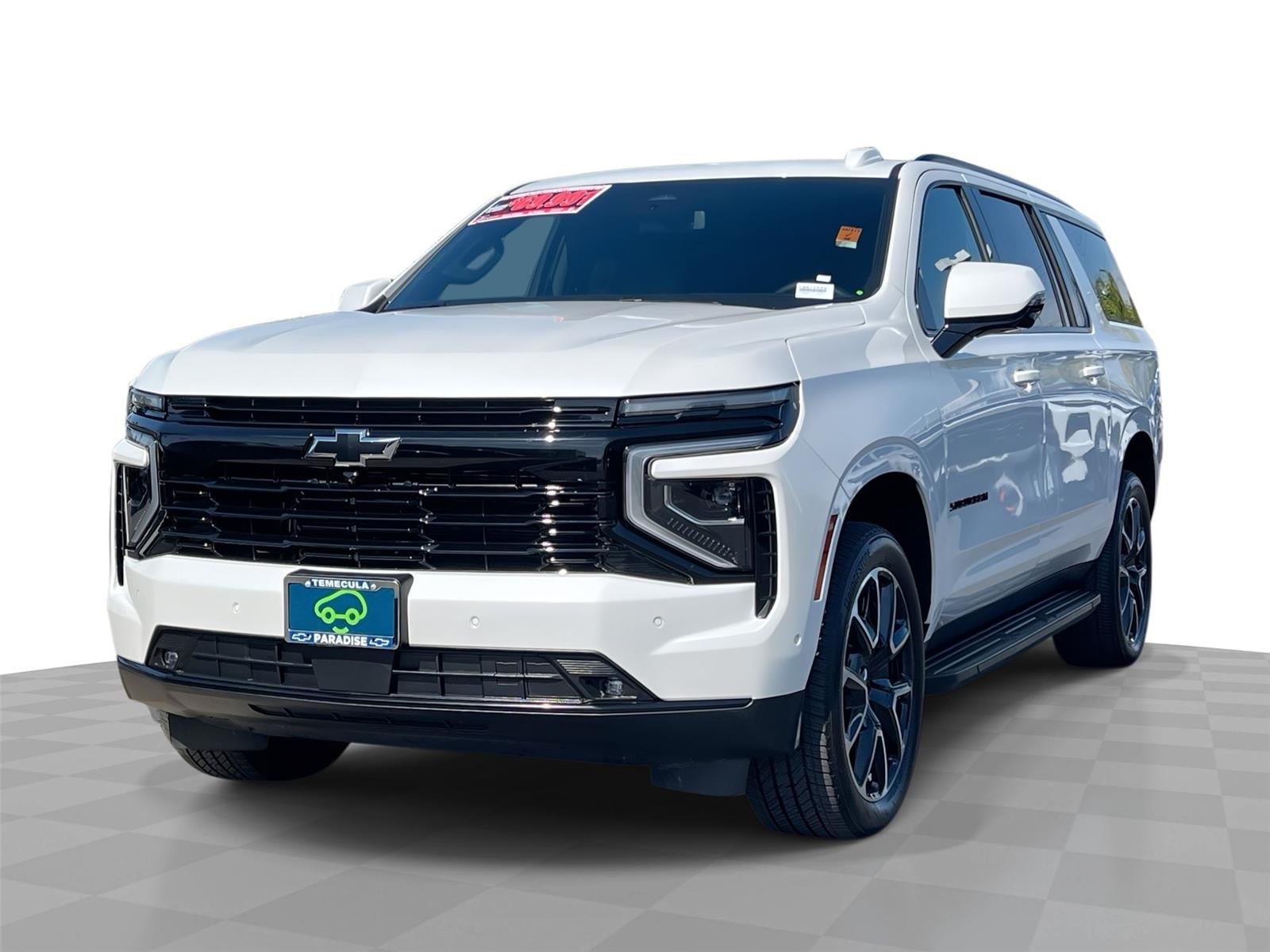 White (Iridescent Pearl Tricoat) 2025 Chevrolet Suburban SUV / Crossover Four-Wheel Drive Automatic