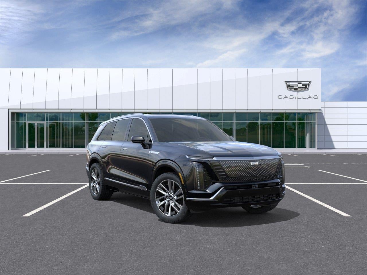 Stellar Black Metallic 2027 Cadillac VISTIQ SUV / Crossover All-Wheel Drive Automatic