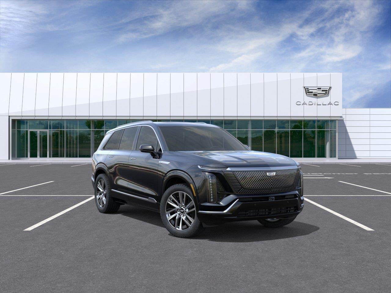 Stellar Black Metallic 2027 Cadillac VISTIQ SUV / Crossover All-Wheel Drive Automatic