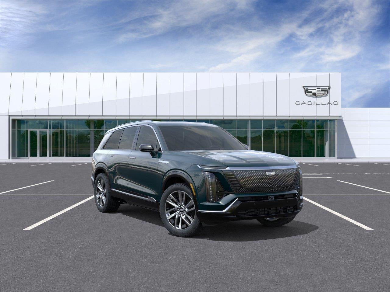 Emerald Lake Metallic 2027 Cadillac VISTIQ SUV / Crossover All-Wheel Drive Automatic